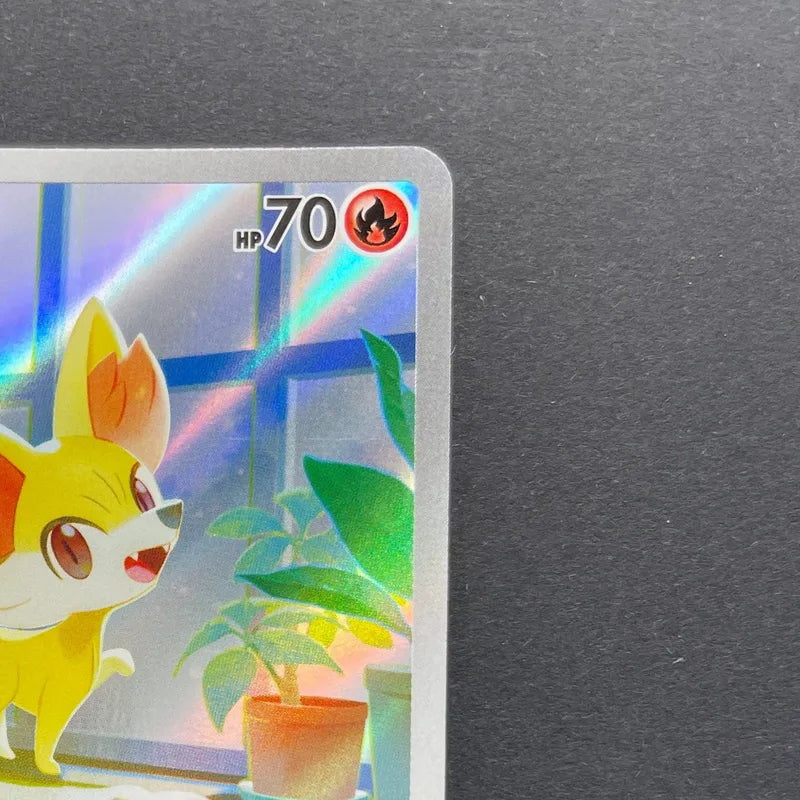 Fennekin AR 085/083 Pokemon card Ninja Spinner M4 (1.NM)