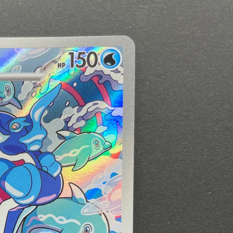 Palafin AR 111/108 Pokemon card Ruler of the Black Flame sv3 (1.NM)