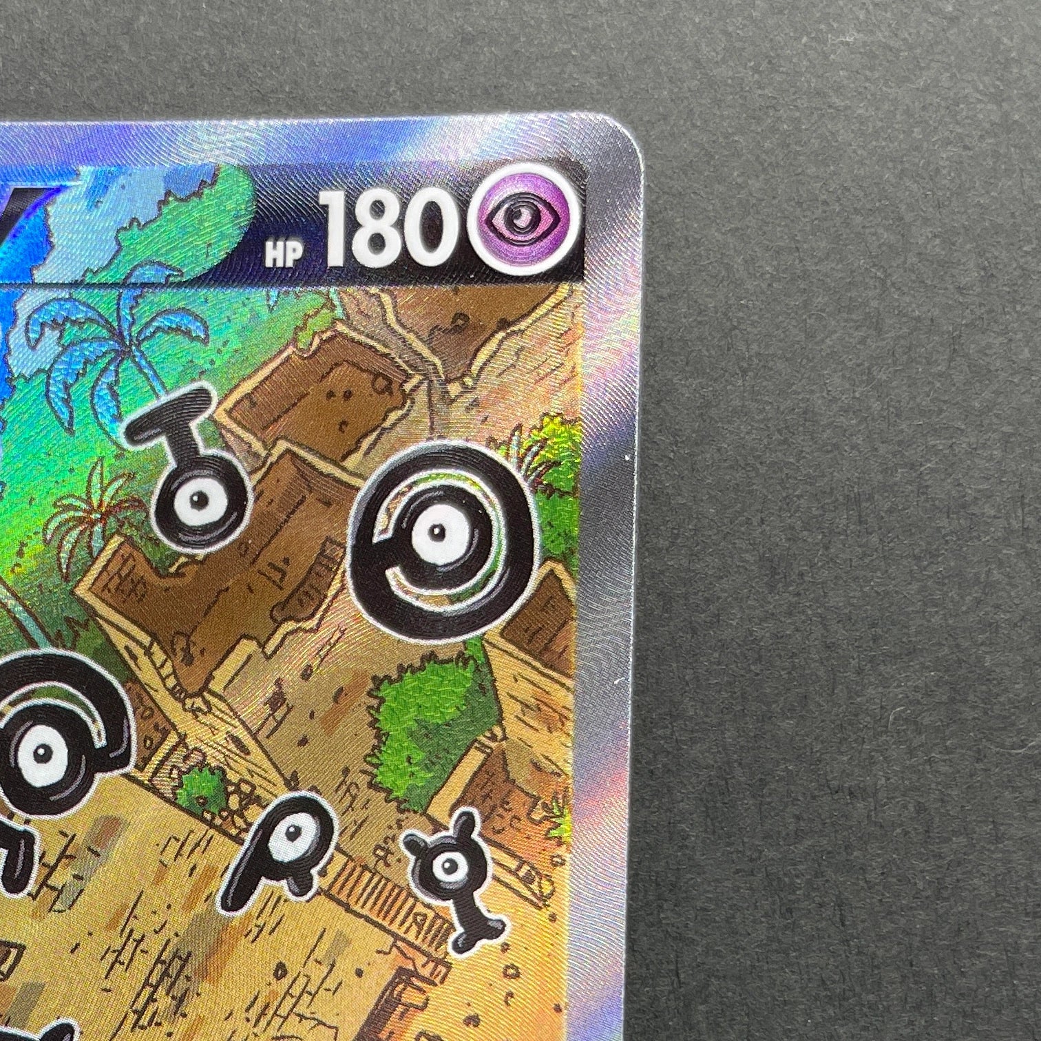 Unown V SR 103/098 Pokemon card Paradigm Trigger s12 (1.NM)