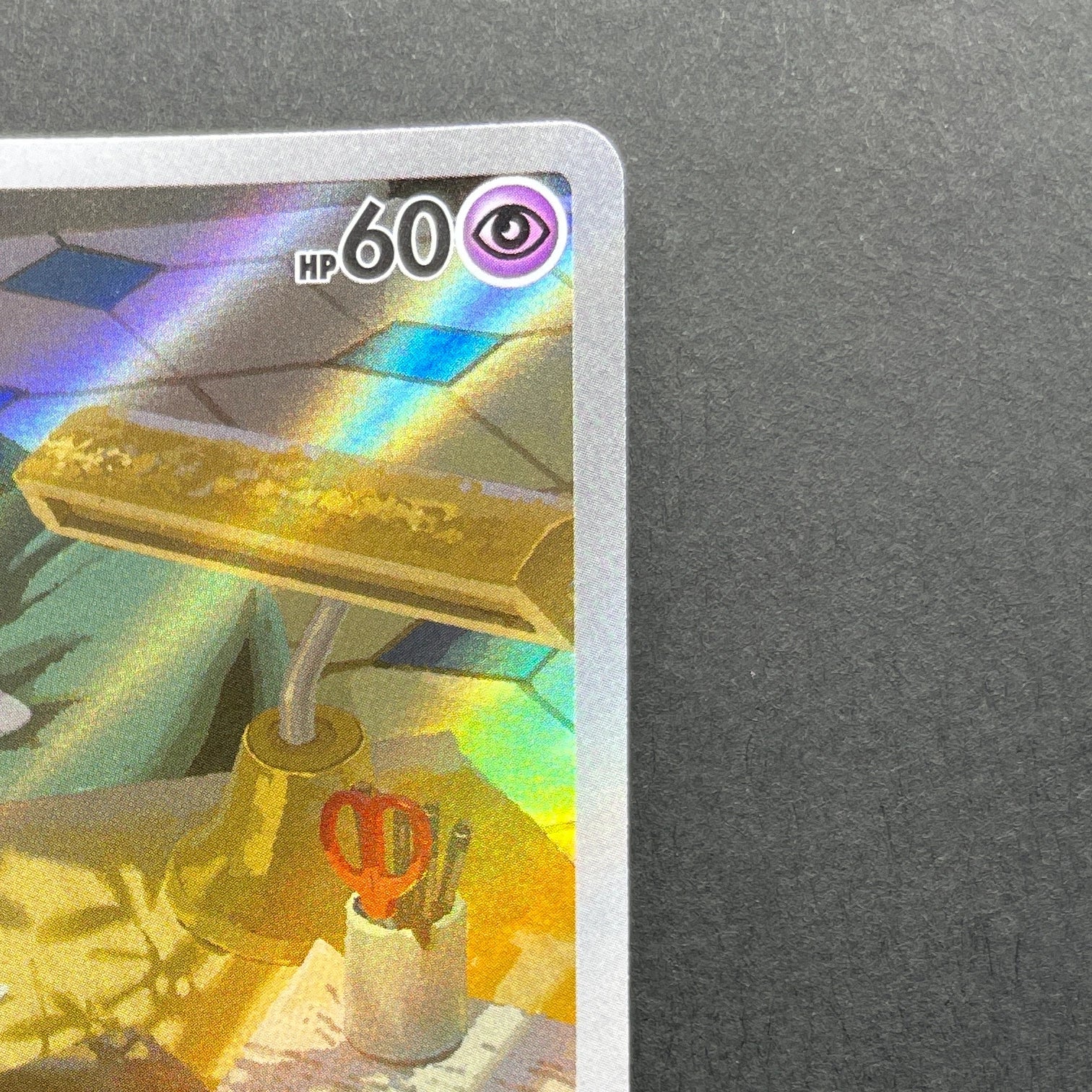 Espurr AR 087/080 Pokemon card Nihil Zero M3 (1.NM)